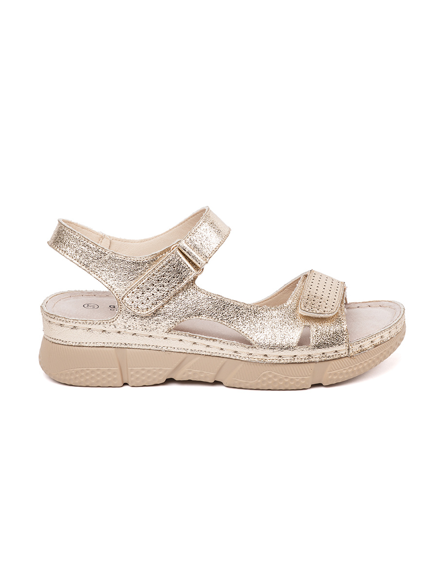GOODIN Gold Classic Womens Sandals