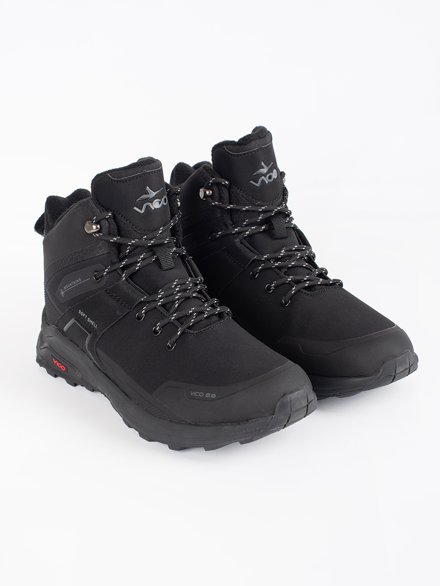 VICO Mens black trekking boots