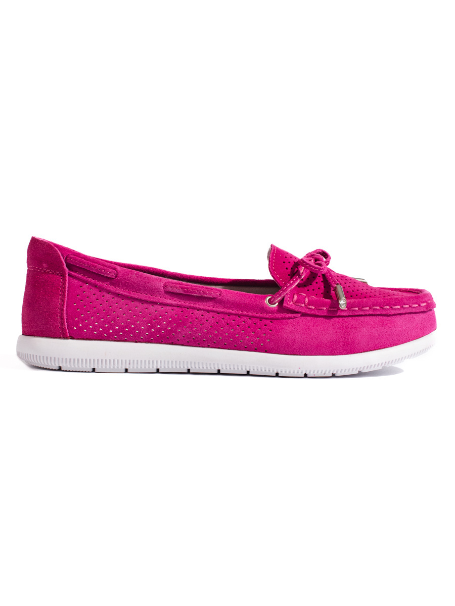 GOODIN Womens Fuchsia Loafers