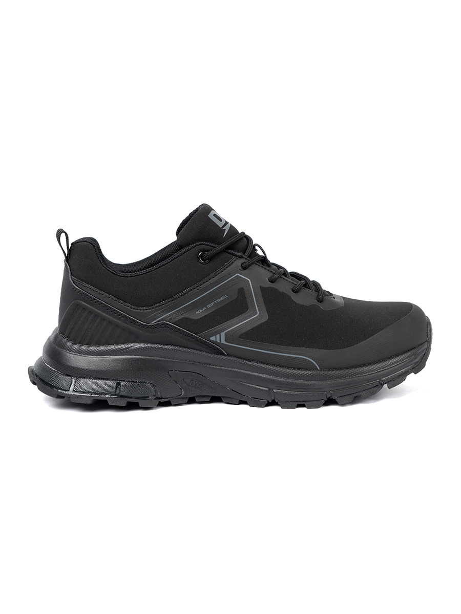 DK black sports shoes with Aqua Softshell technology