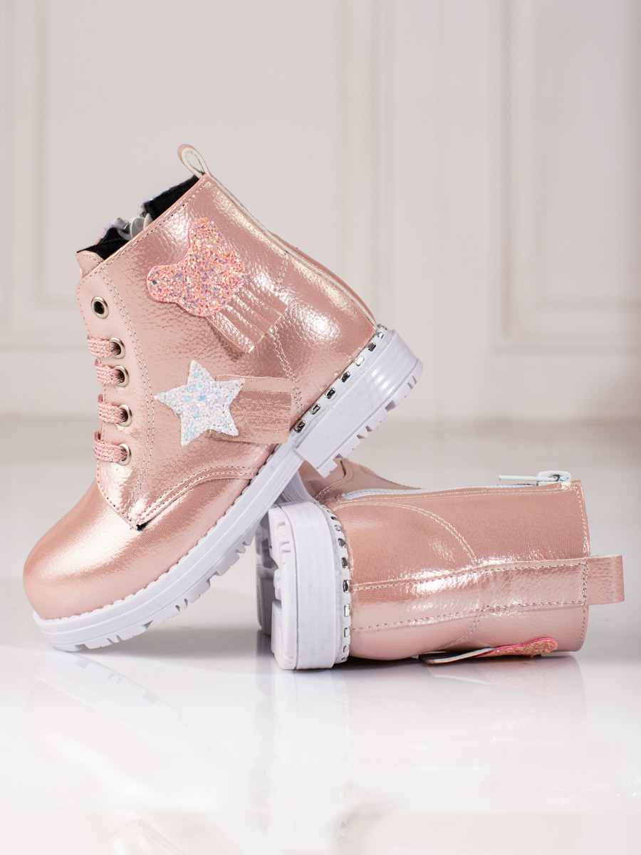 Girls boots Shelvt pink