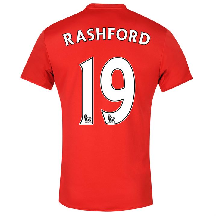 adidas Manchester United Rashford Home Shirt 2016 2017