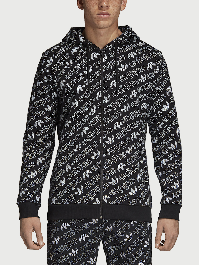 Adidas Originals Monogram Fz Sweatshirt