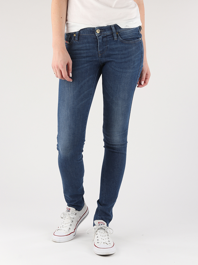 Levně Jeans Diesel Skinzee-Low L. 32 Pantaloni