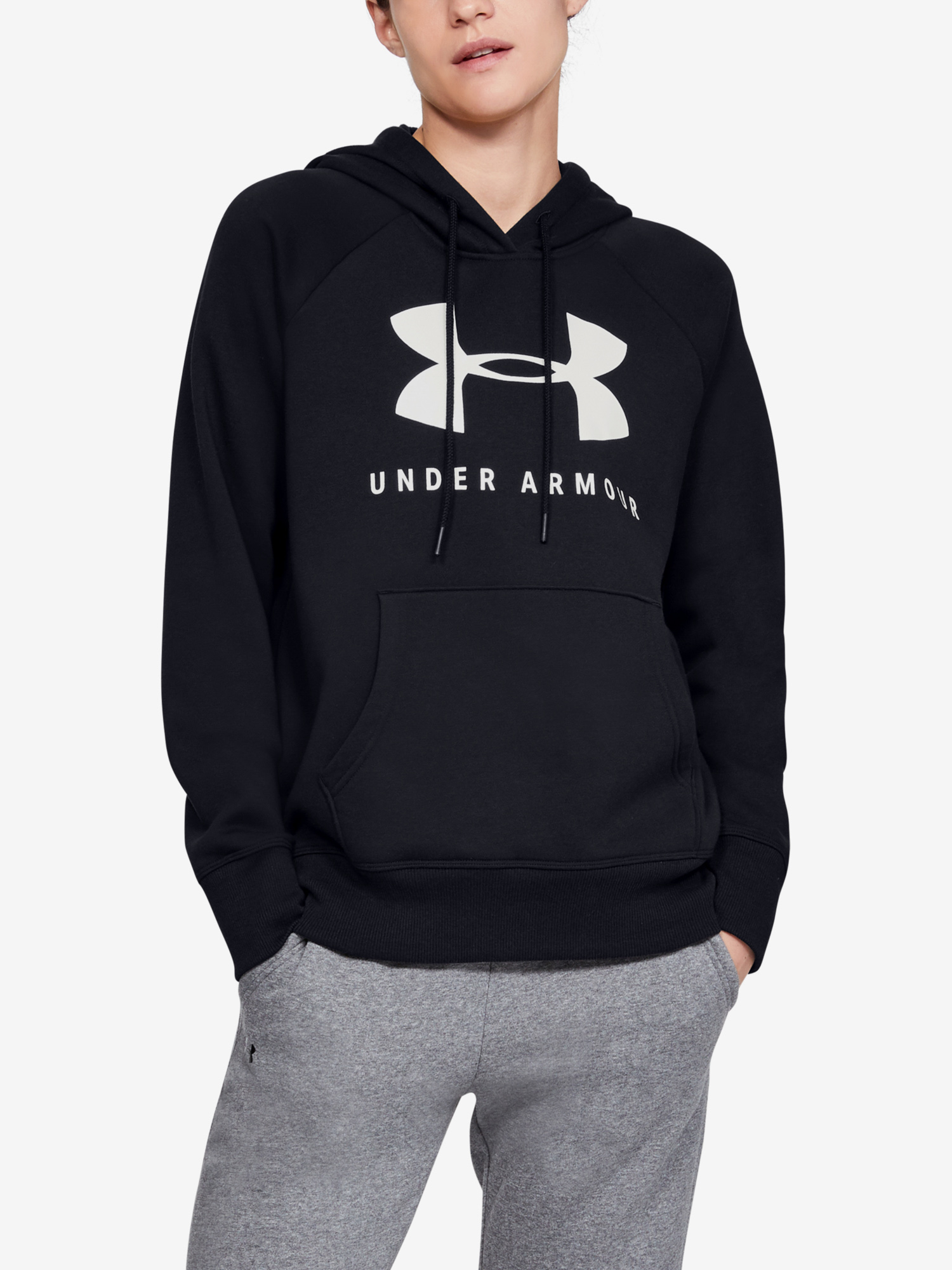 Under Armour Rival Fleece Sportstyle Graphic Hoodie-B
