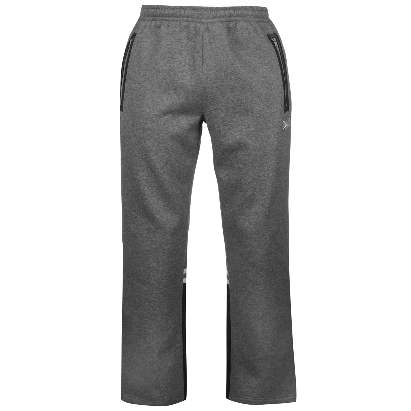 Lonsdale Heavy Open Hem Jogging Bottoms Mens