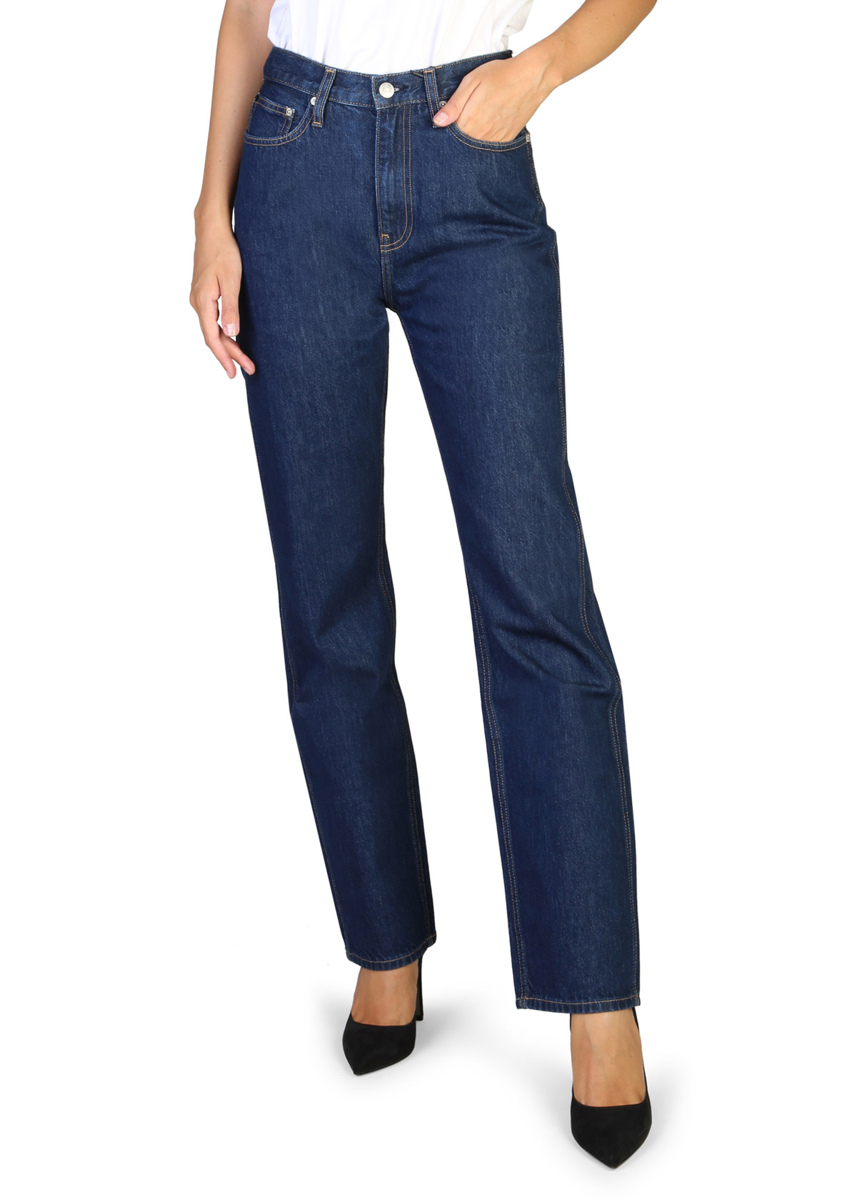 Damen Jeans Calvin Klein Straight Fit