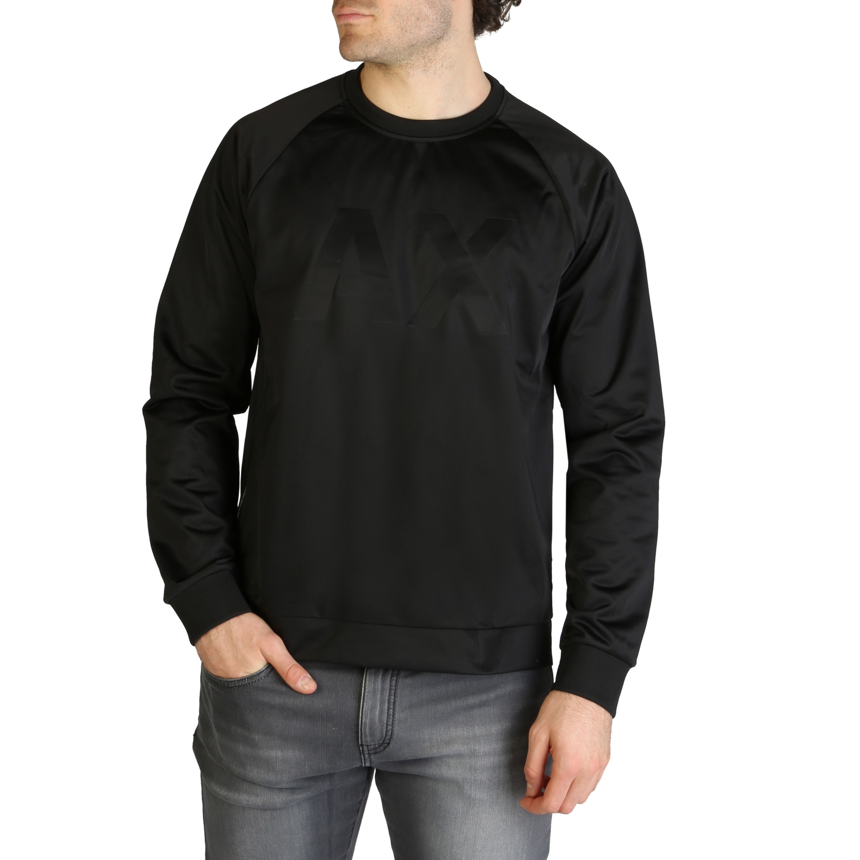 Черен суитшърт ARMANI EXCHANGE