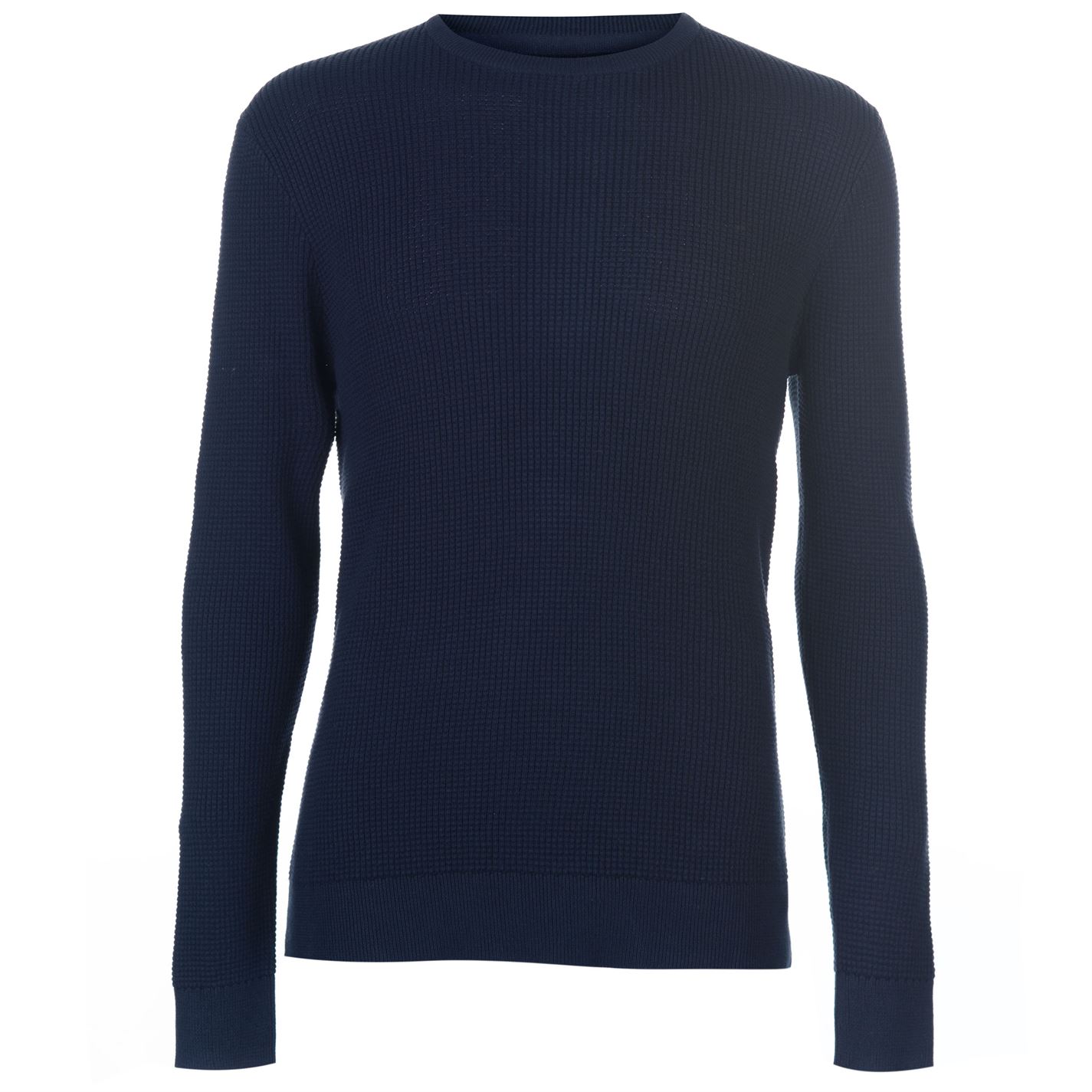 Label Lab Isaac Waffle Crew Jumper Mens