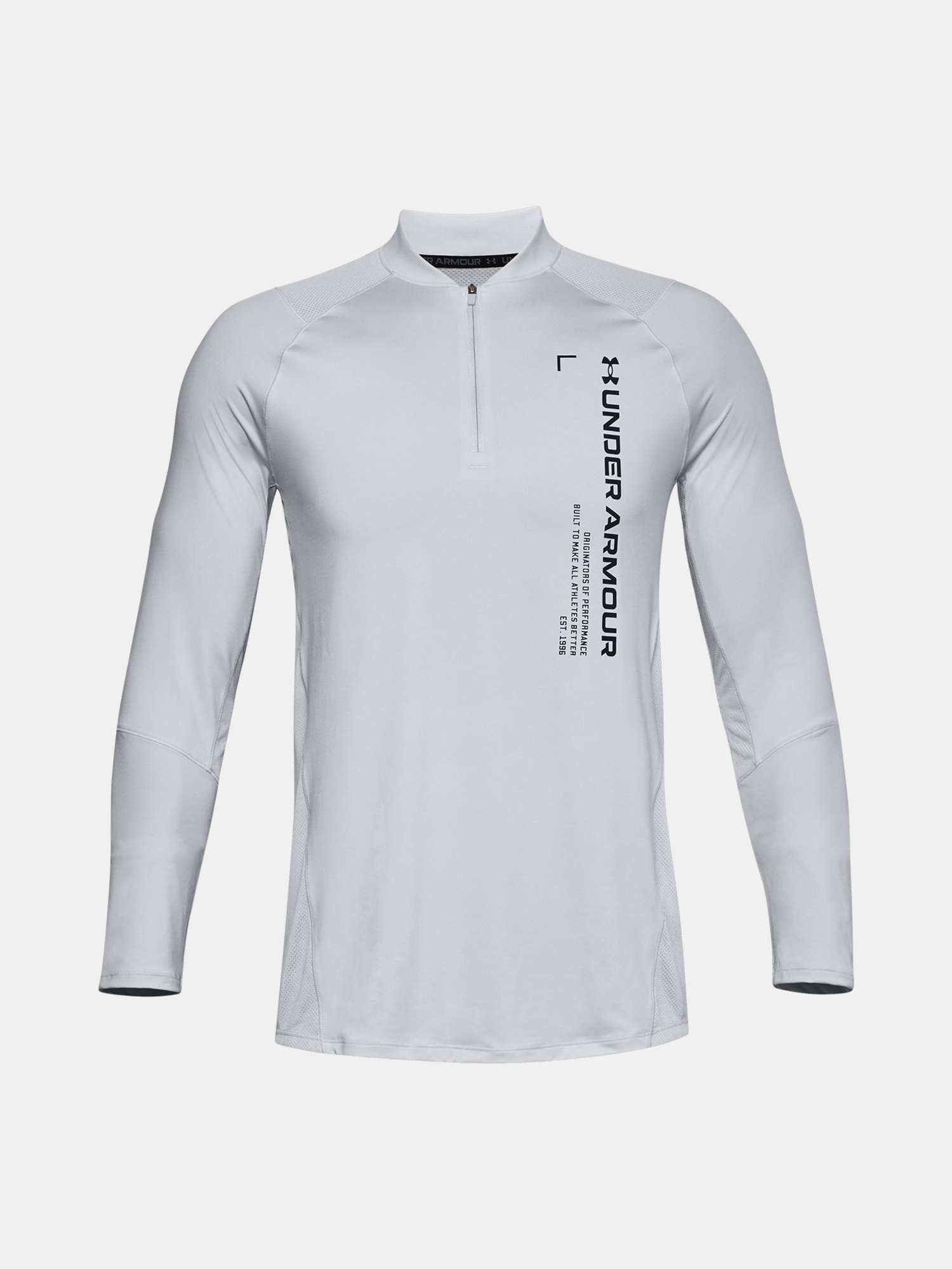 Under Armour UA MK-1 Graphic 1/4 Zip-GRY T-Shirt