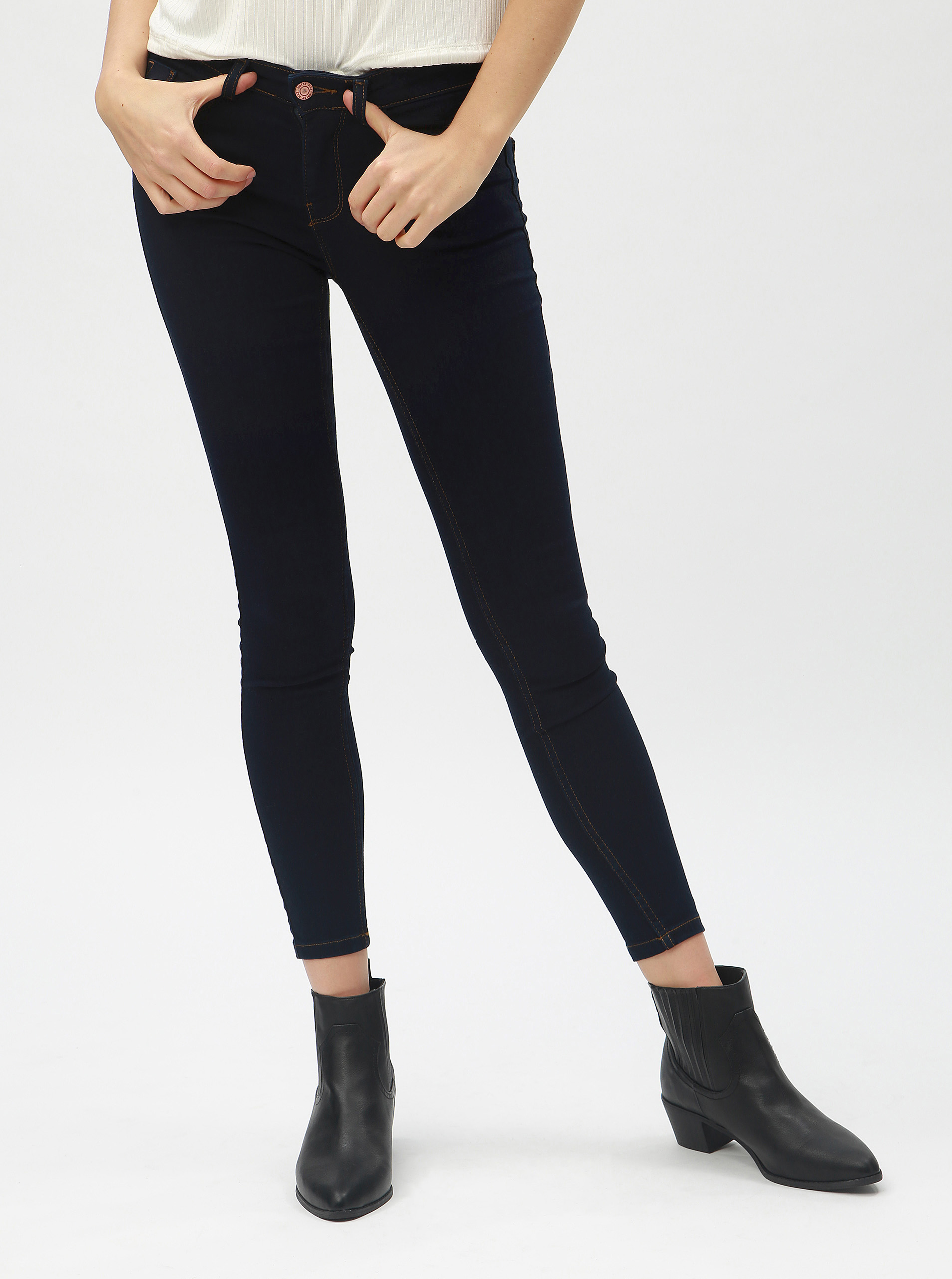 Noisy May Extreme Lucy Dark Blue Slim Jeans