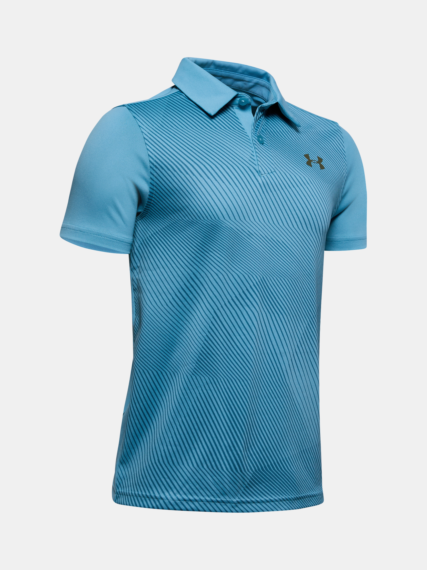 Under Armour Tour Tips Bunker Polo-BLU T-Shirt