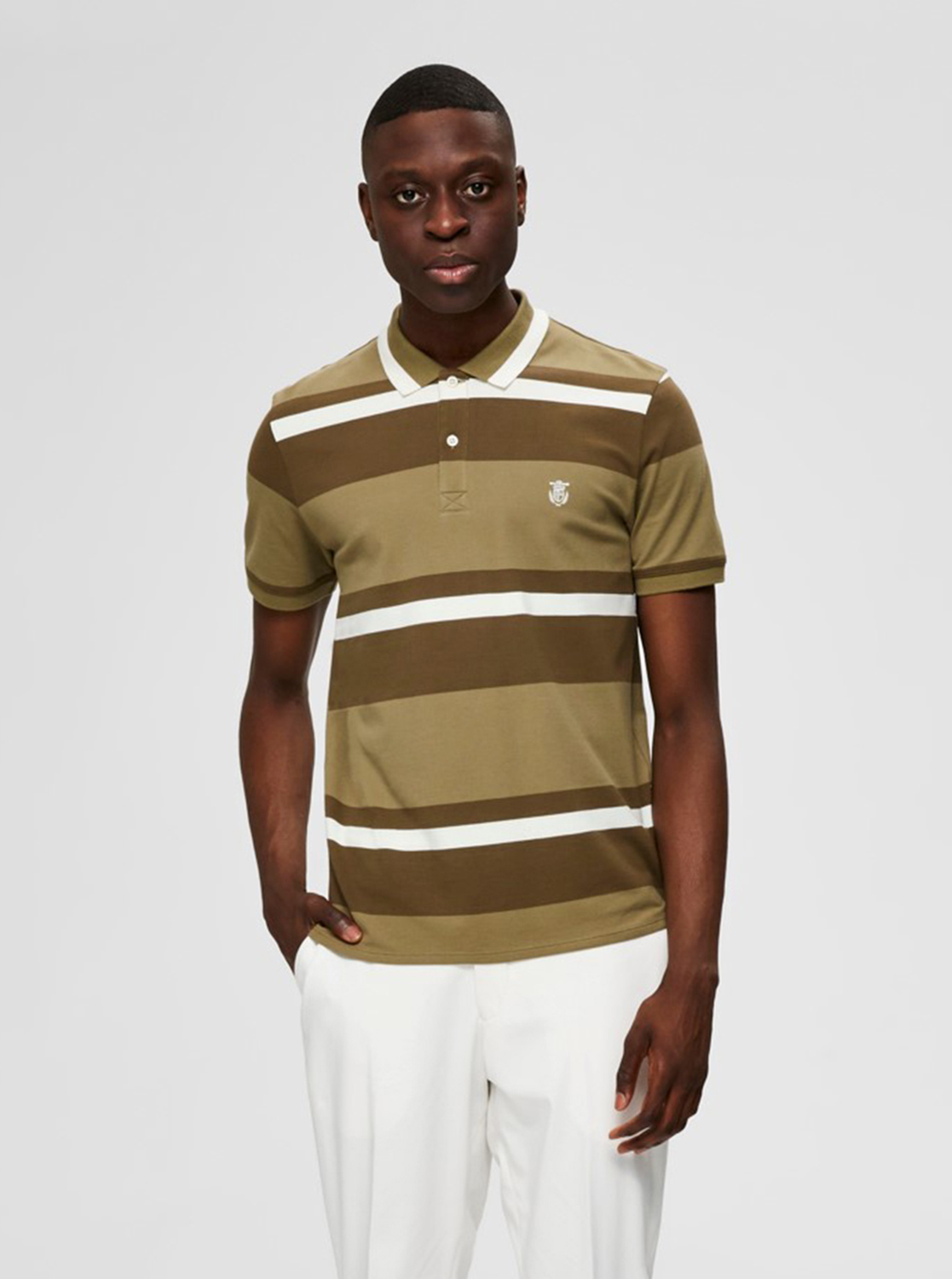 selected homme aro polo