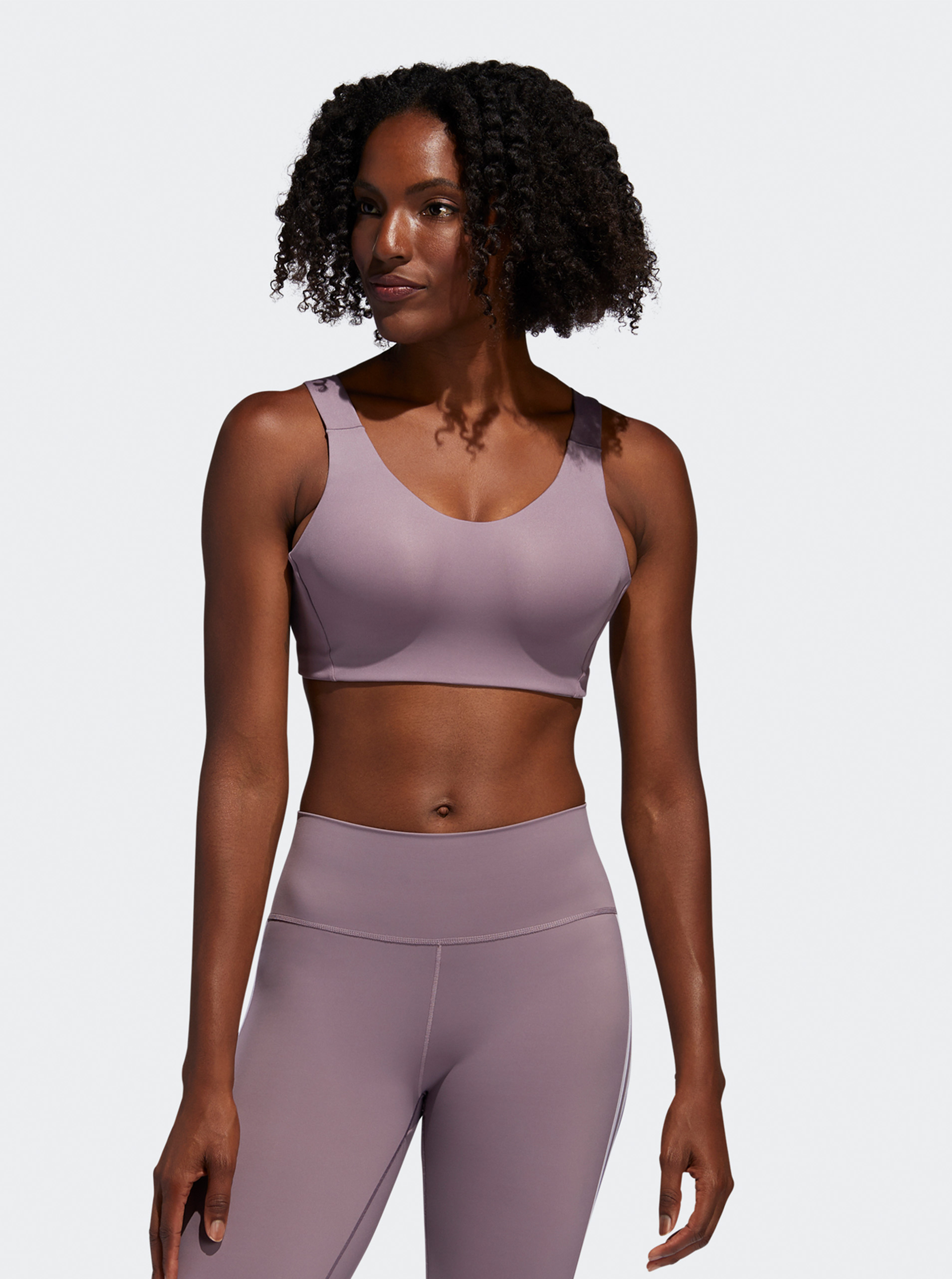 Adidas Performance Light Purple Sports Bra