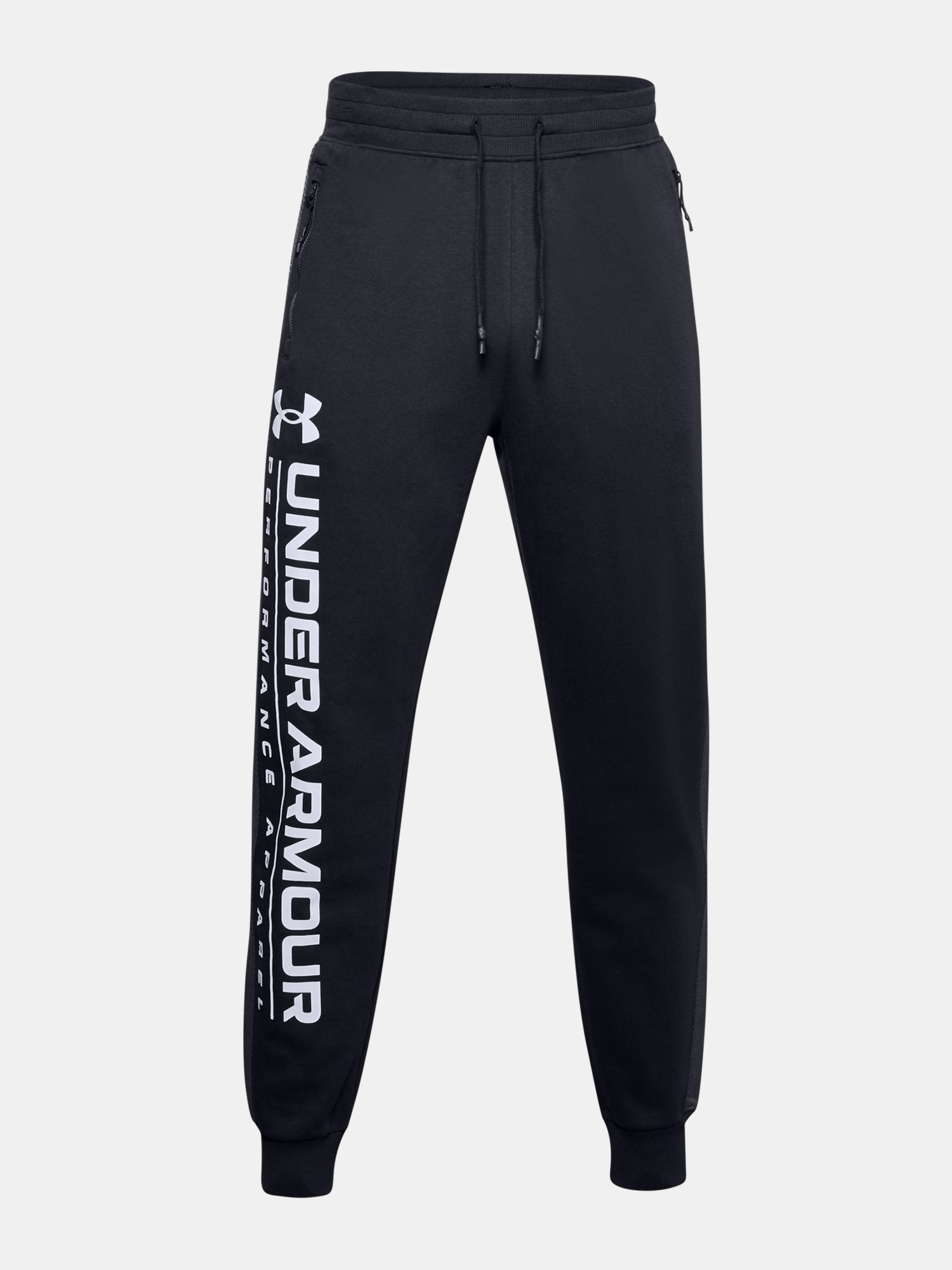 Levně Pánské tepláky Under Armour UA Rival FLC AMP JGS-BLK