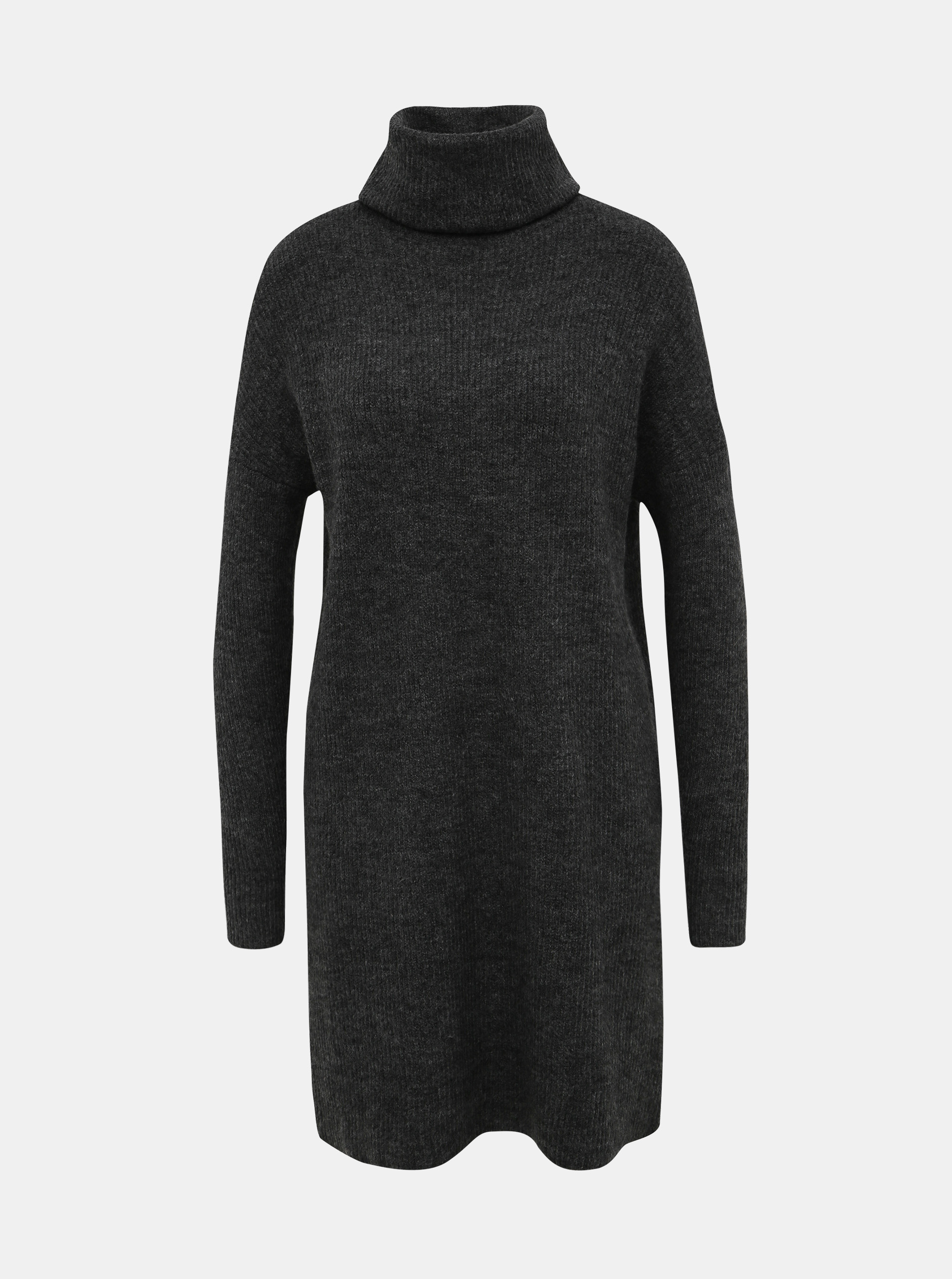 Dark grey sweater dress ONLY Jana