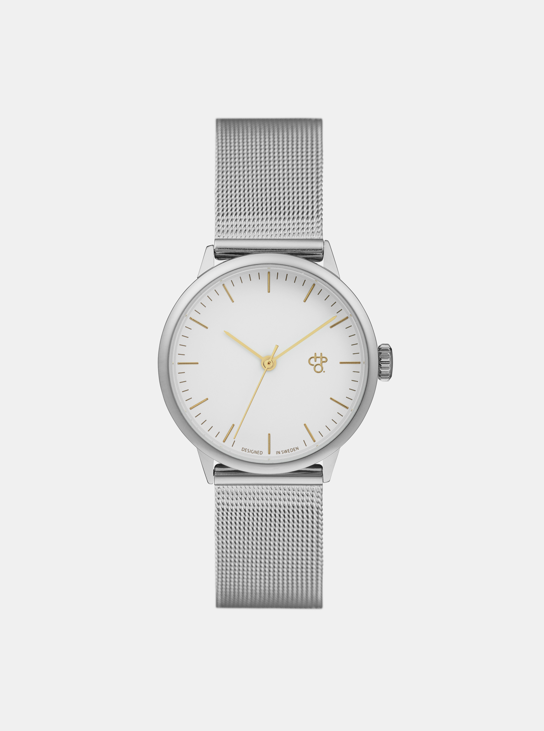 Watches with stainless steel belt in silver CHPO Nando Mini