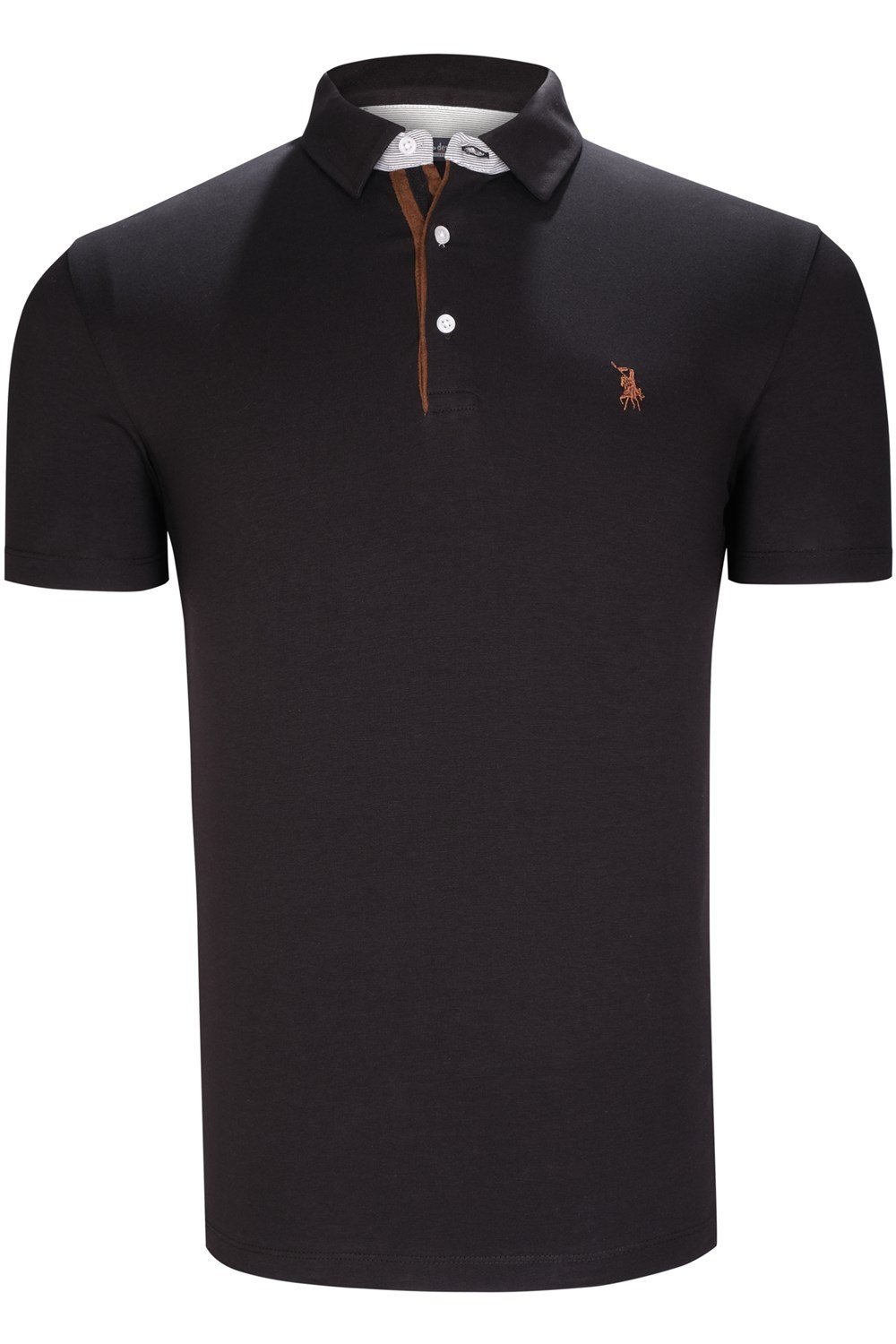 Tricou polo de barbati, dewberry