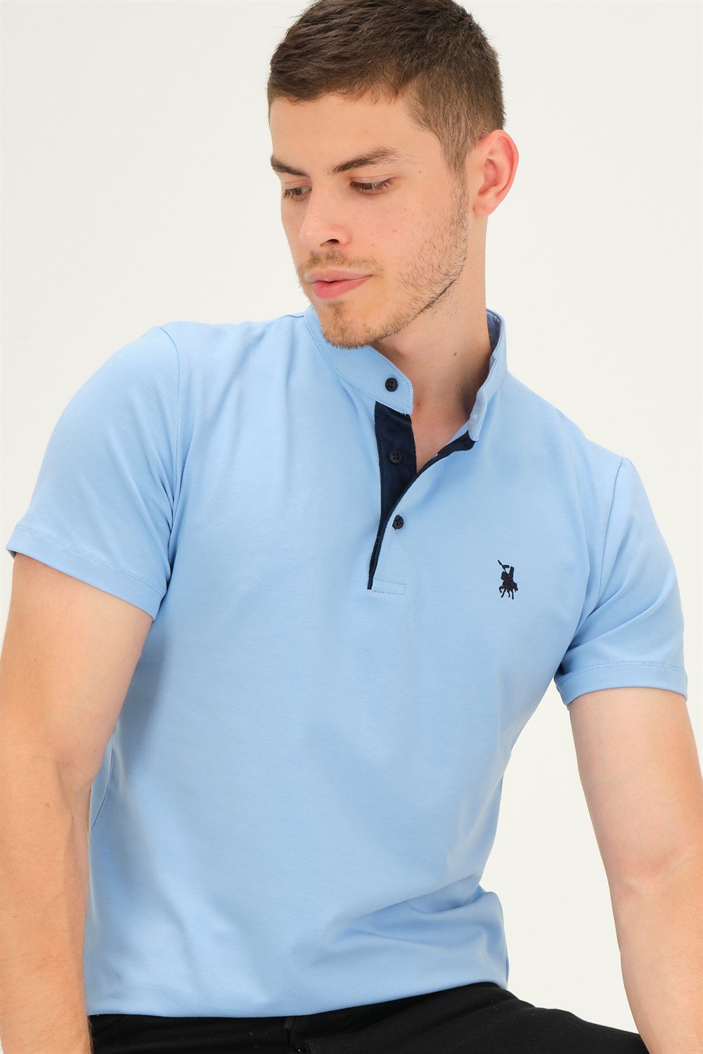 Tricou polo bărbați dewberry