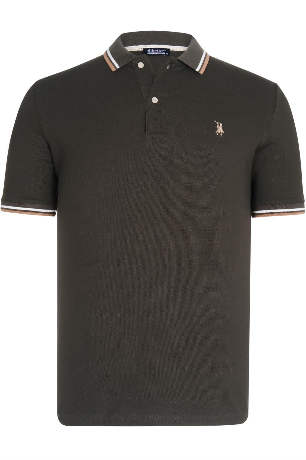 Tricou polo de barbati, dewberry