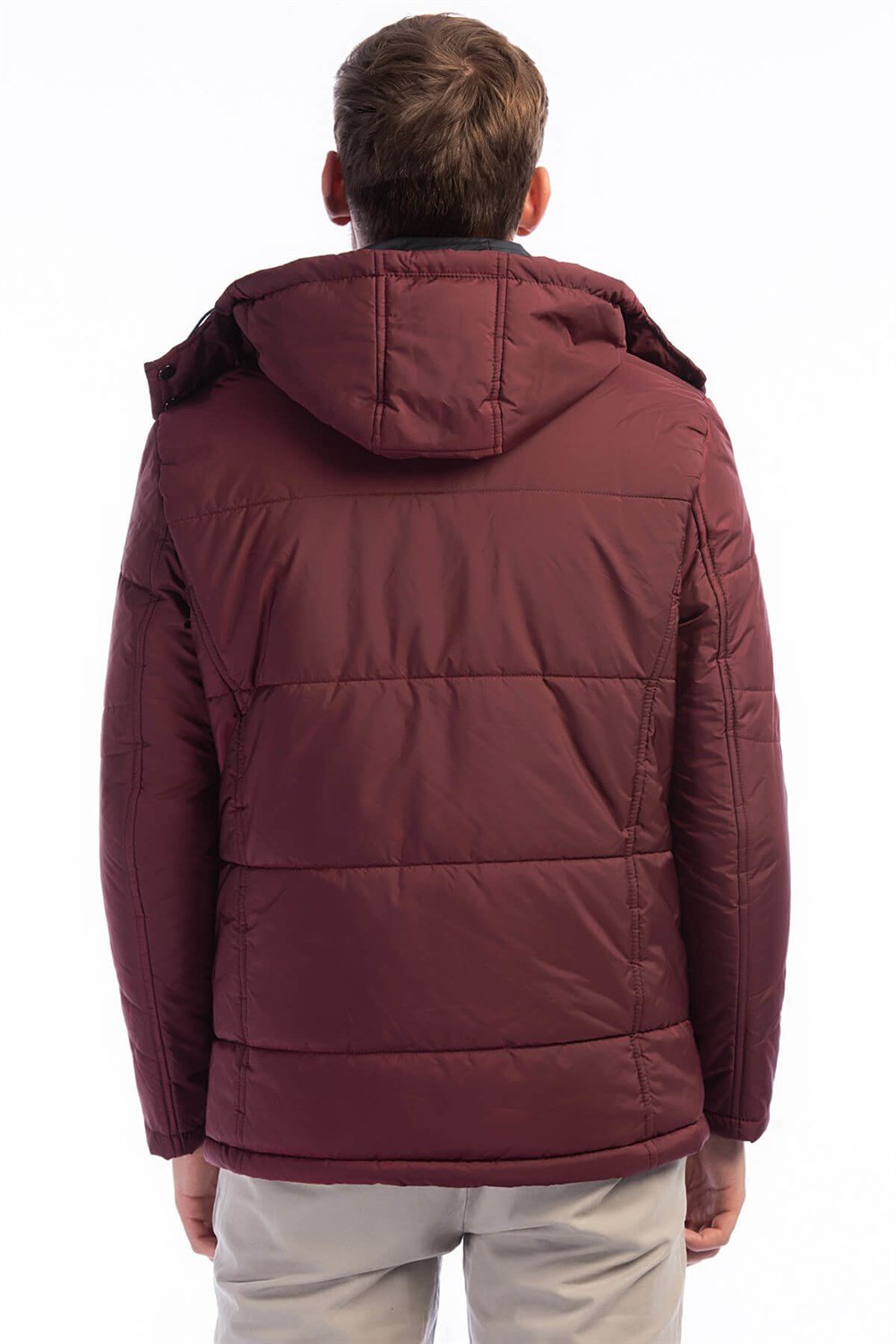 M8623 DEWBERRY COAT-BURGUNDY