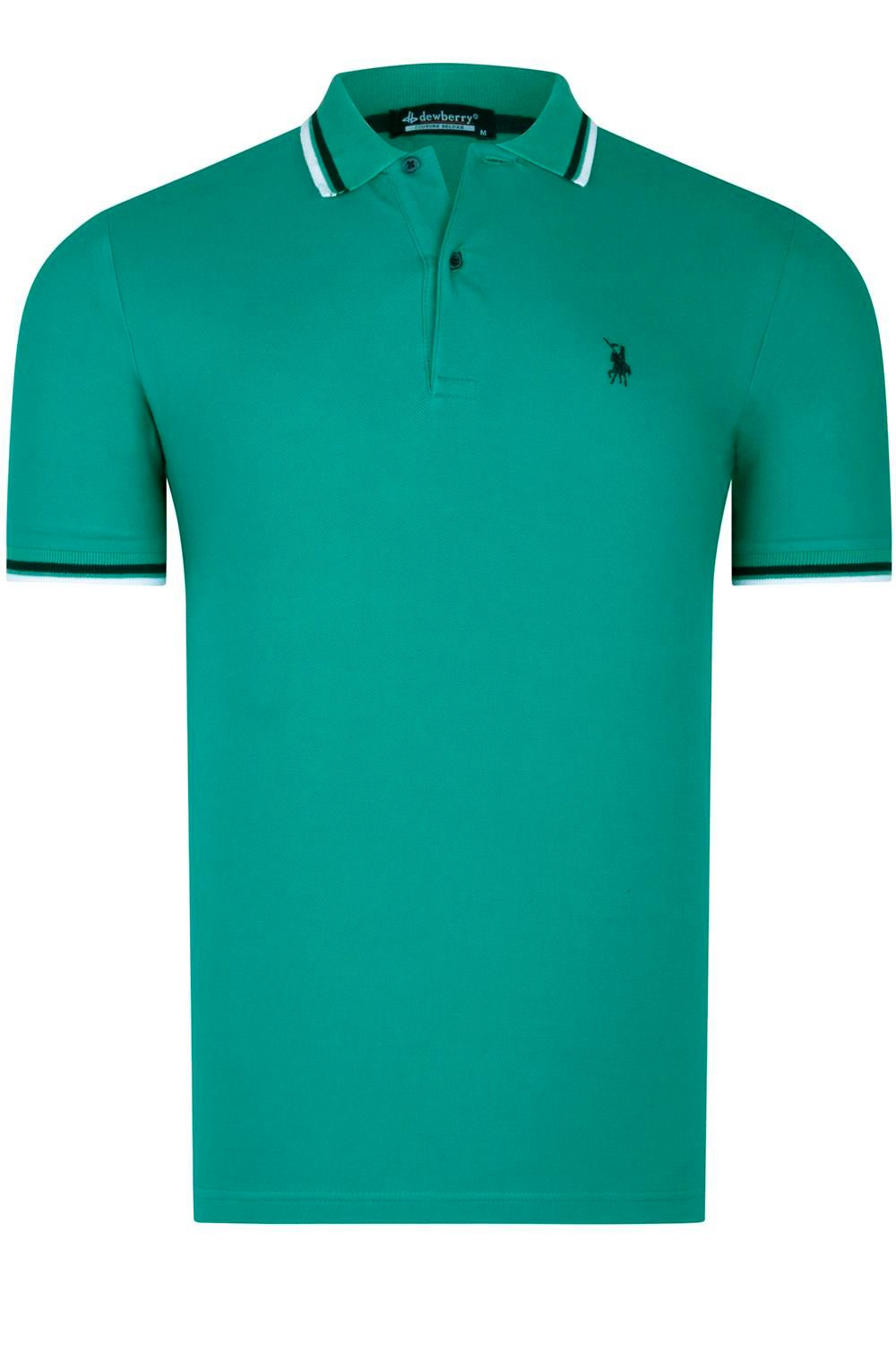 Tricou polo de barbati, dewberry
