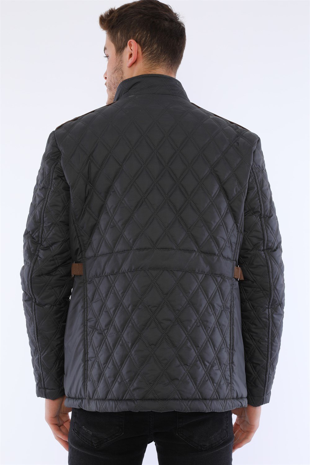 K8613 DEWBERRY COAT-ANTHRACITE