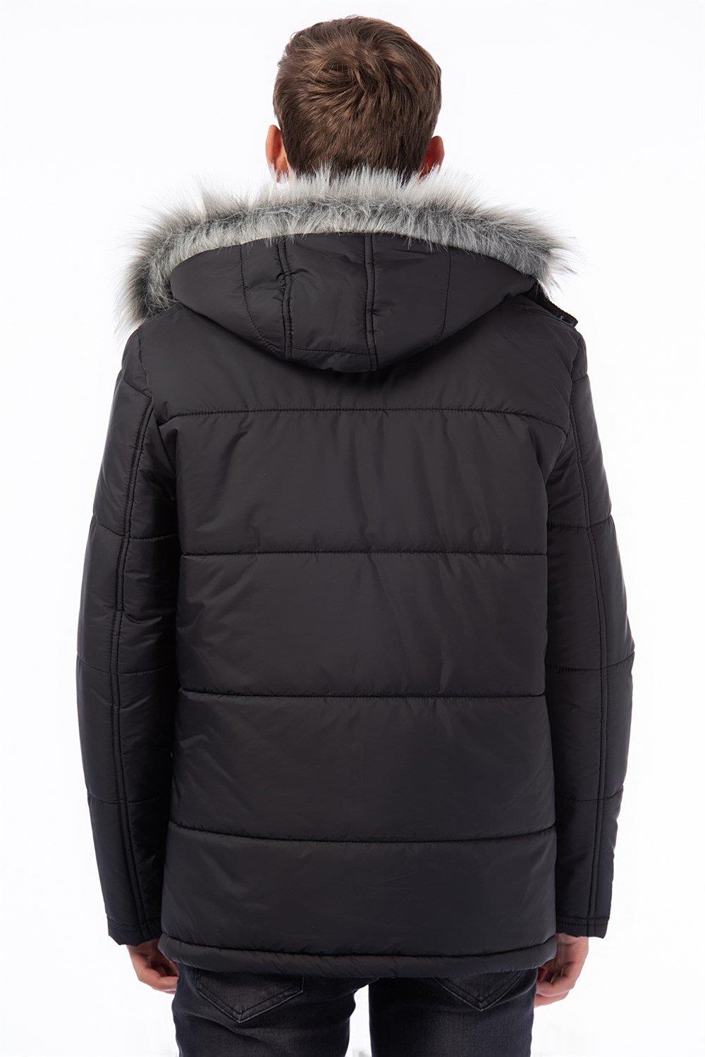 Geacă de iarnă pentru bărbați Dewberry neagră