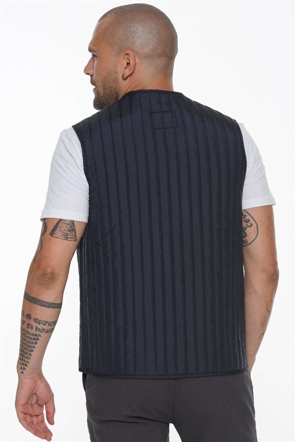 Y8611 DEWBERRY MEN&#039;S VEST-NAVY BLUE