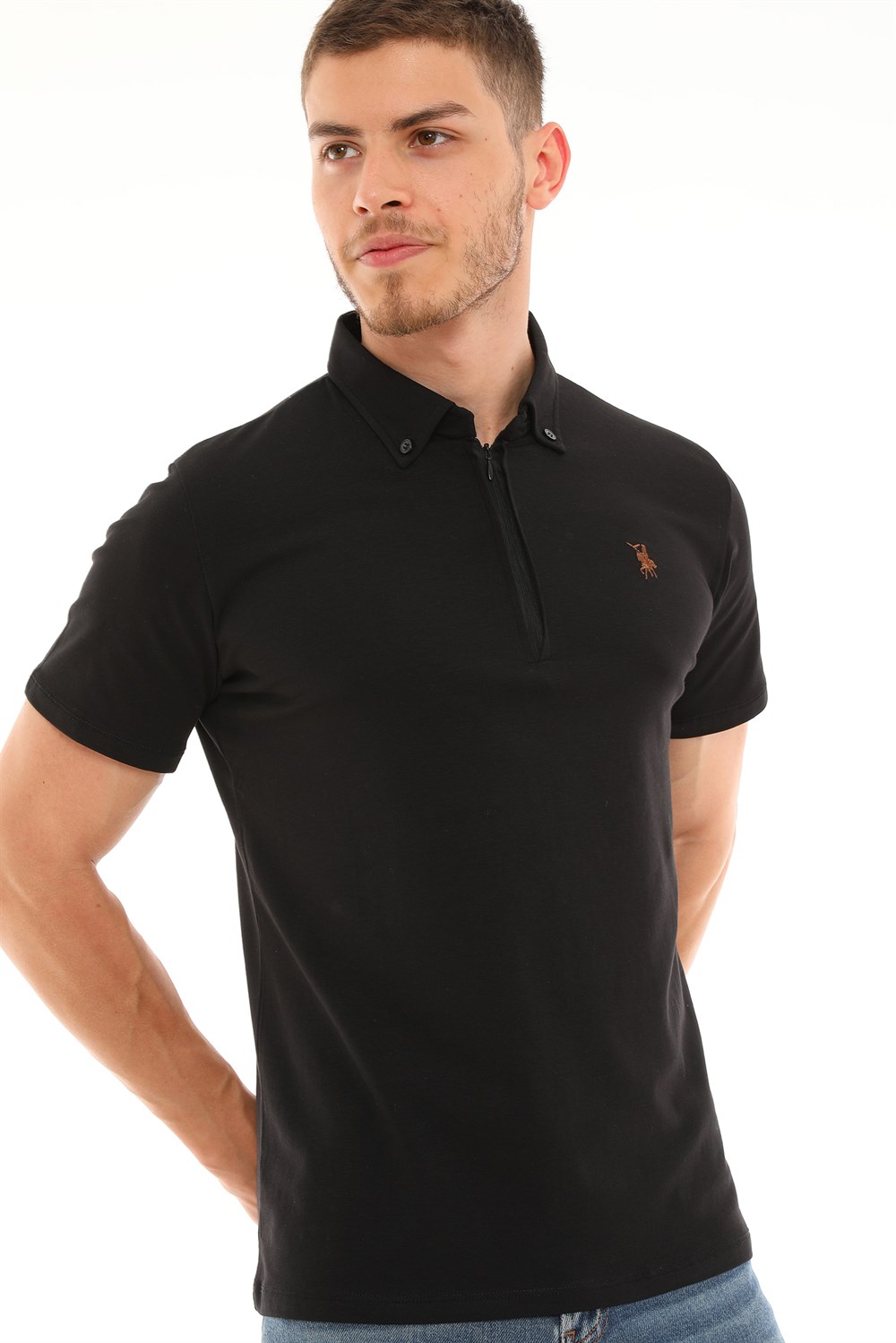 Tricou polo bărbați dewberry