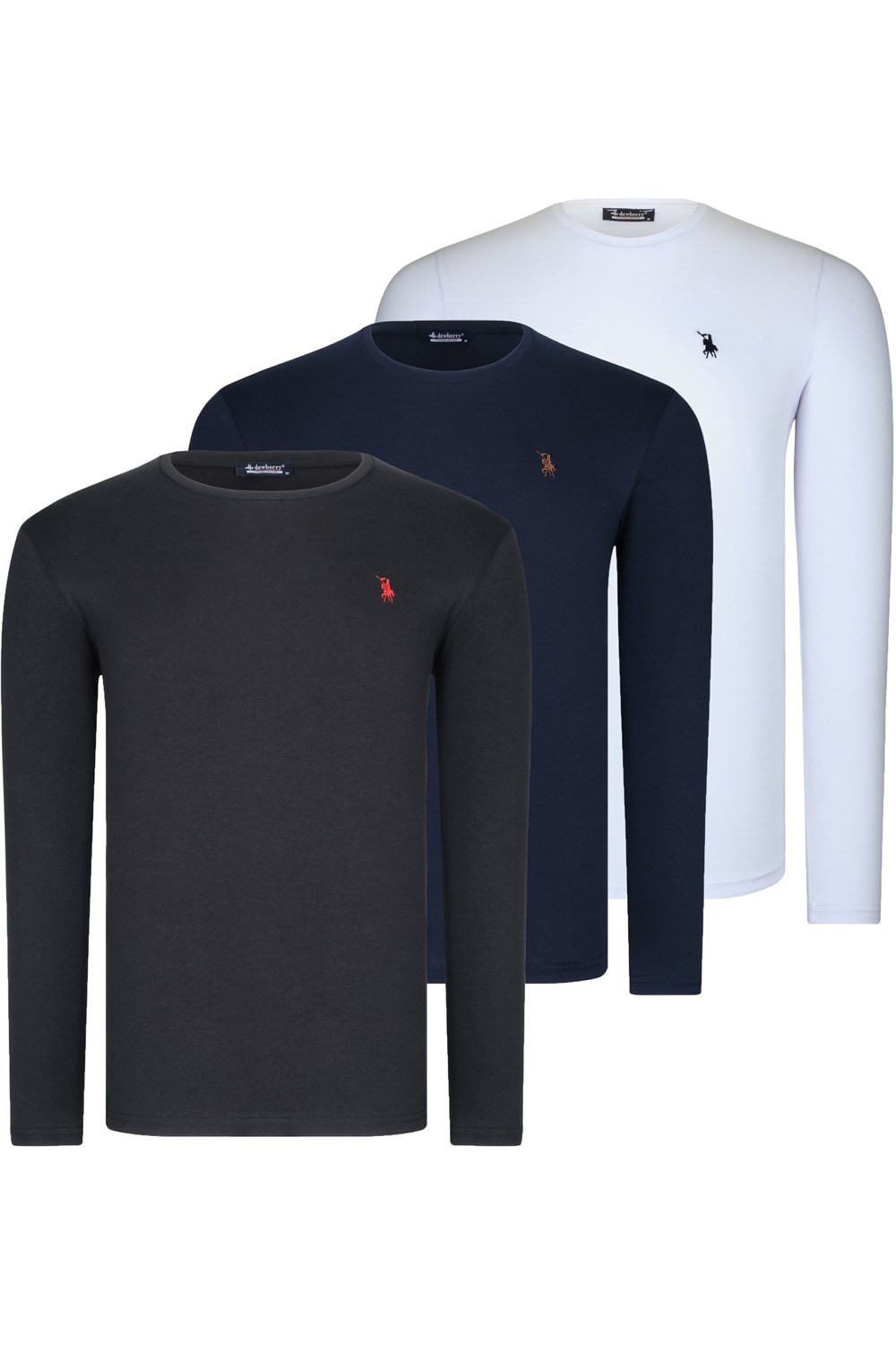 Мъжка тениска dewberry Antrsit