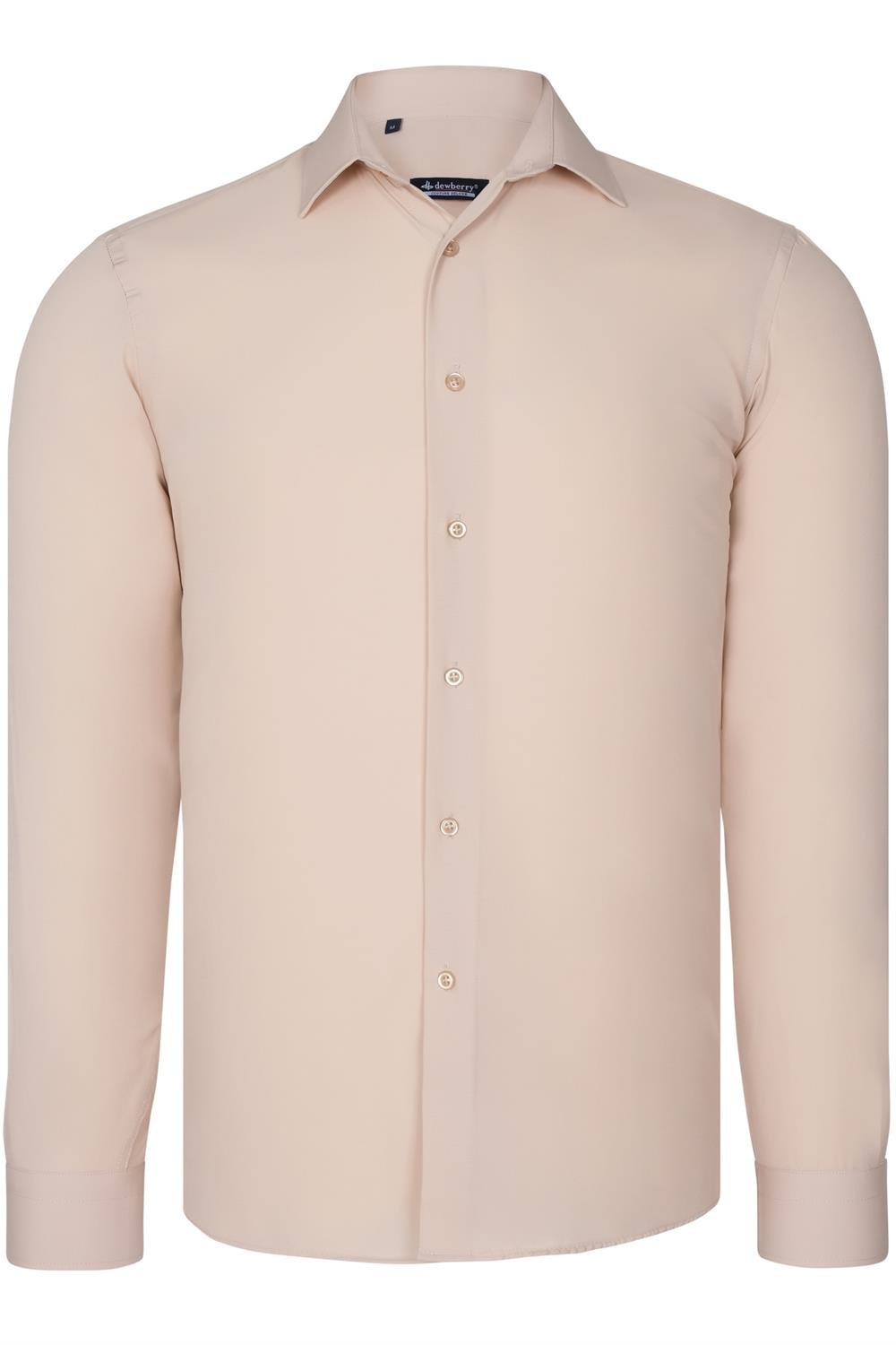 TRIPLE SET G726 DEWBERRY SHIRT-NAVY BLUE-WHITE-BEIGE