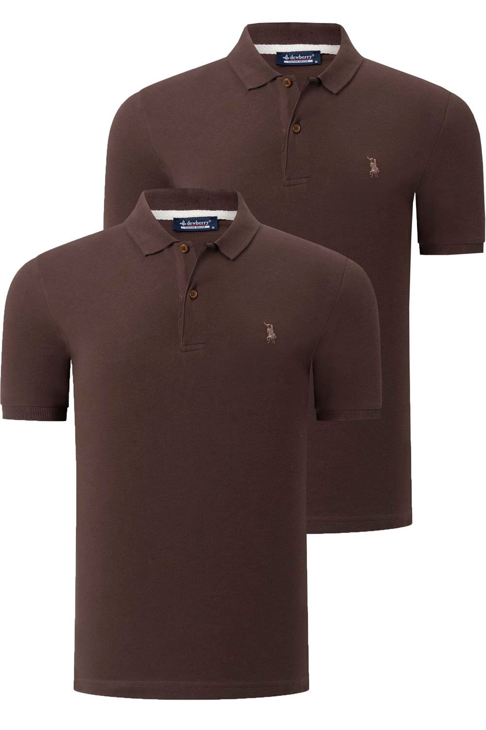 Tricou polo de barbati, dewberry