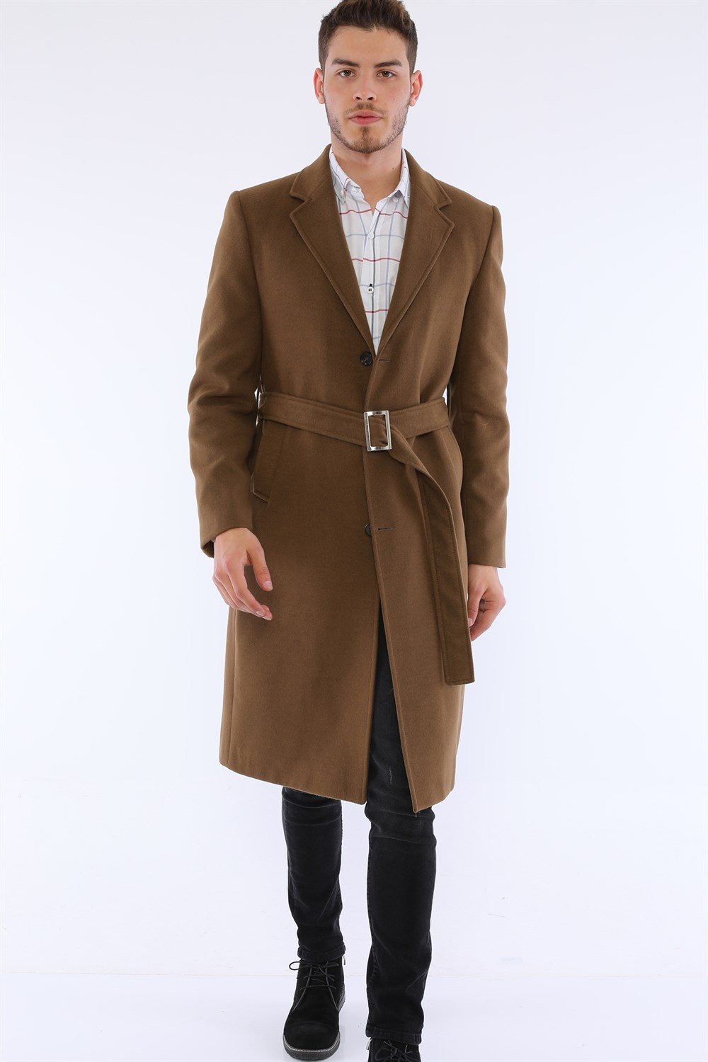 PLT8400 DEWBERRY MEN&#039;S COAT-CAMEL