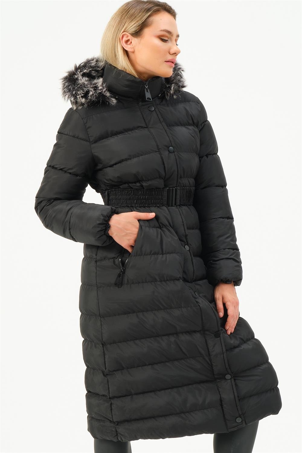 Z6779 HAINĂ DE DAMĂ DEWBERRY-NEGRU