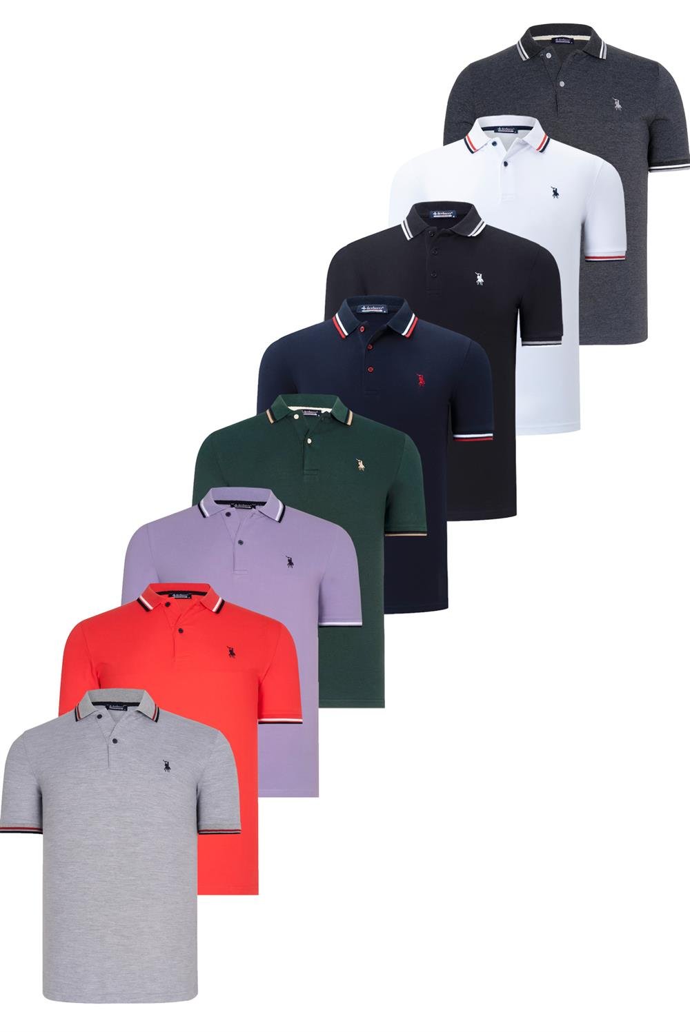 Tricou polo barbati dewberry