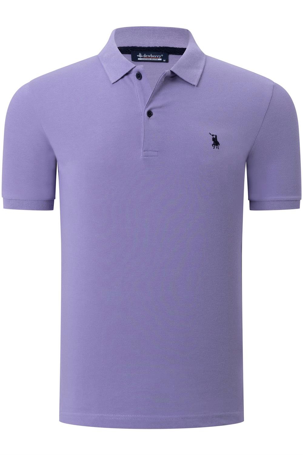 Tricou polo de barbati, dewberry
