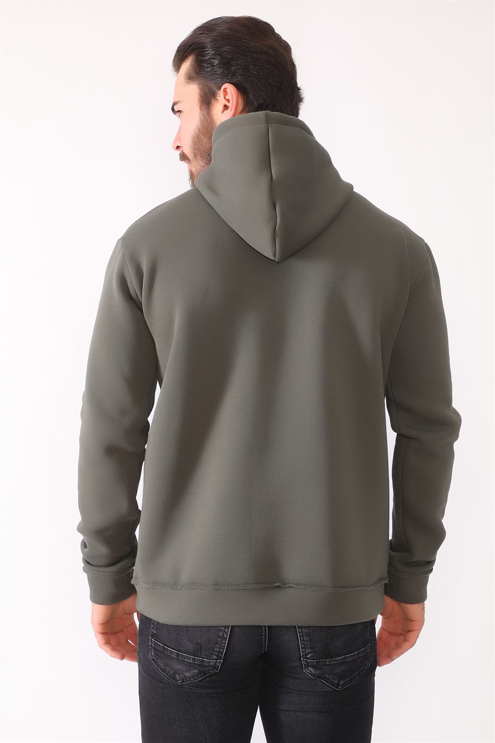 1043 DEWBERRY MEN'S SWEATSHIRT-KHAKI