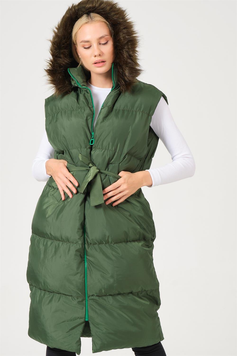 Z6744 DEWBERRY WOMEN'S VEST-STRAIGHT NAFTI