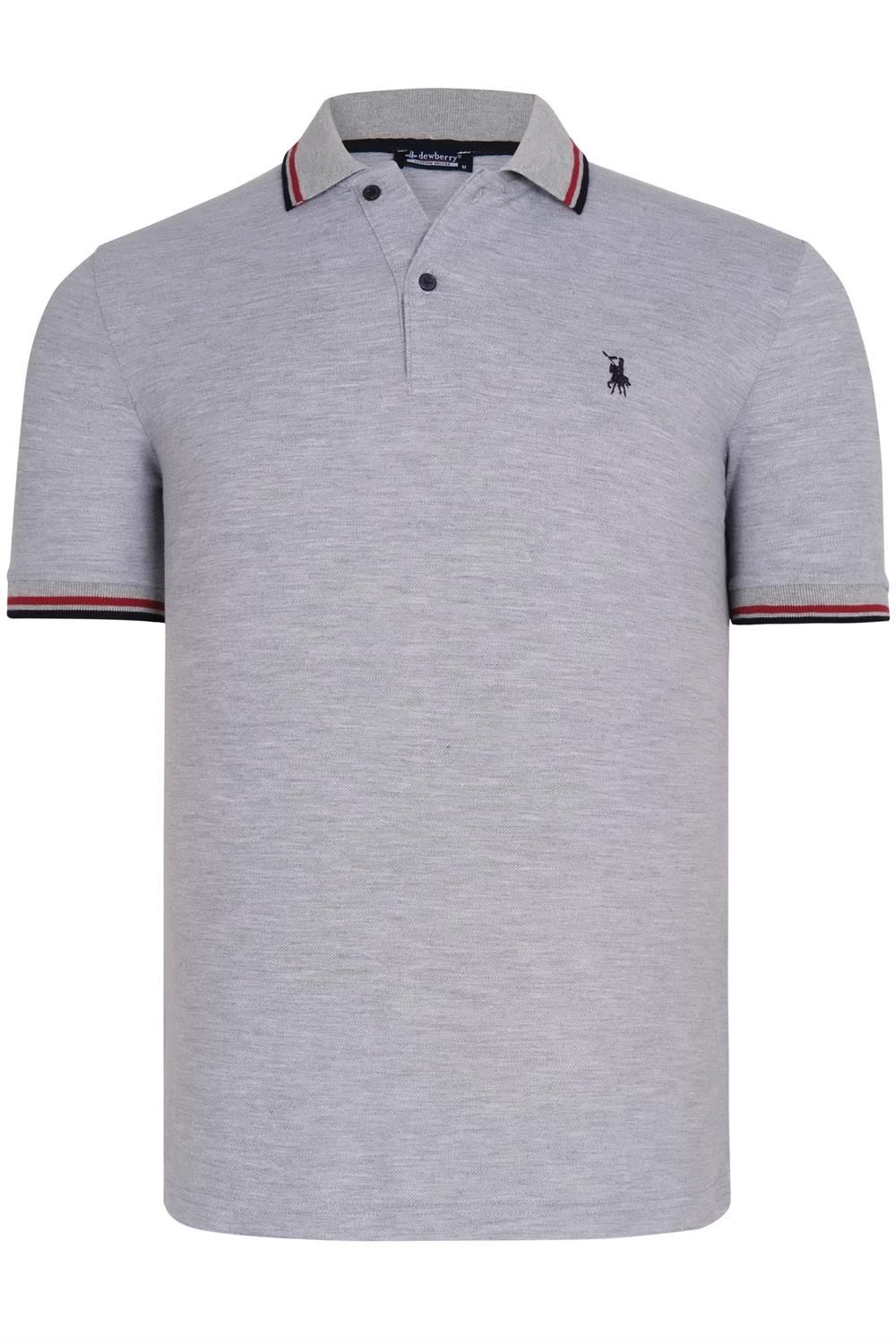 Tricou polo de barbati, dewberry