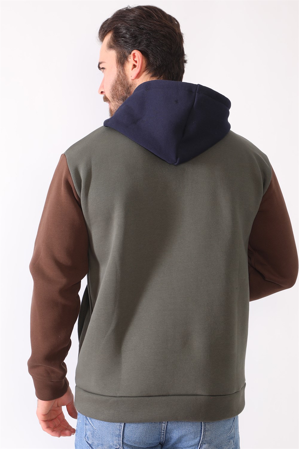 1040 DEWBERRY MEN'S SWEATSHIRT-KHAKI