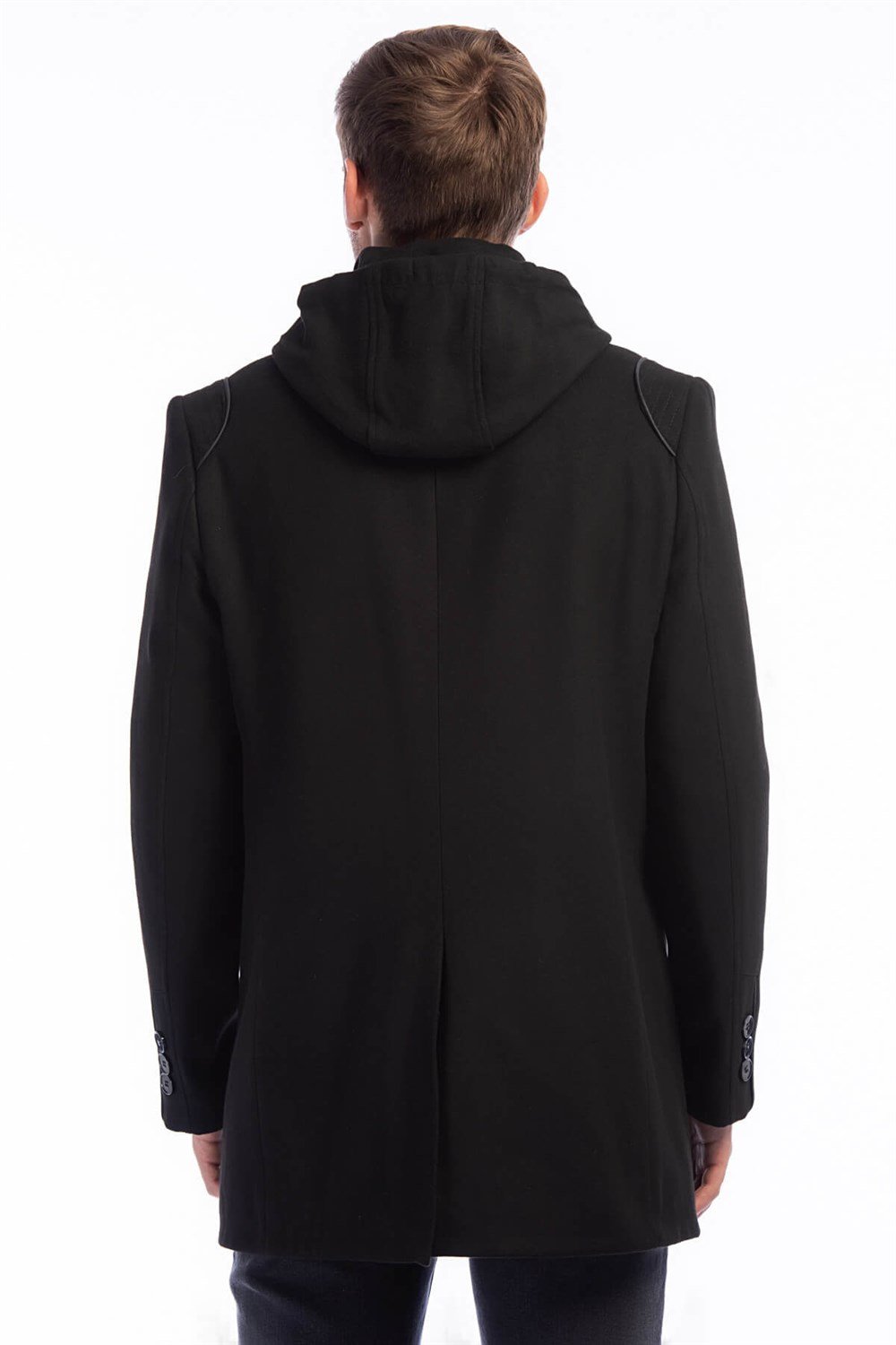 PLT8335 DEWBERRY MEN&#039;S COAT-BLACK