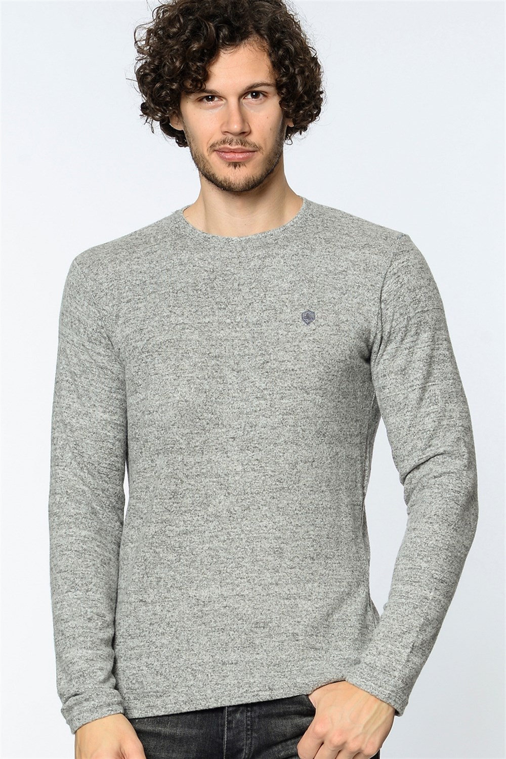 1017 DEWBERRY MEN'S SWEATSHIRT-GREY