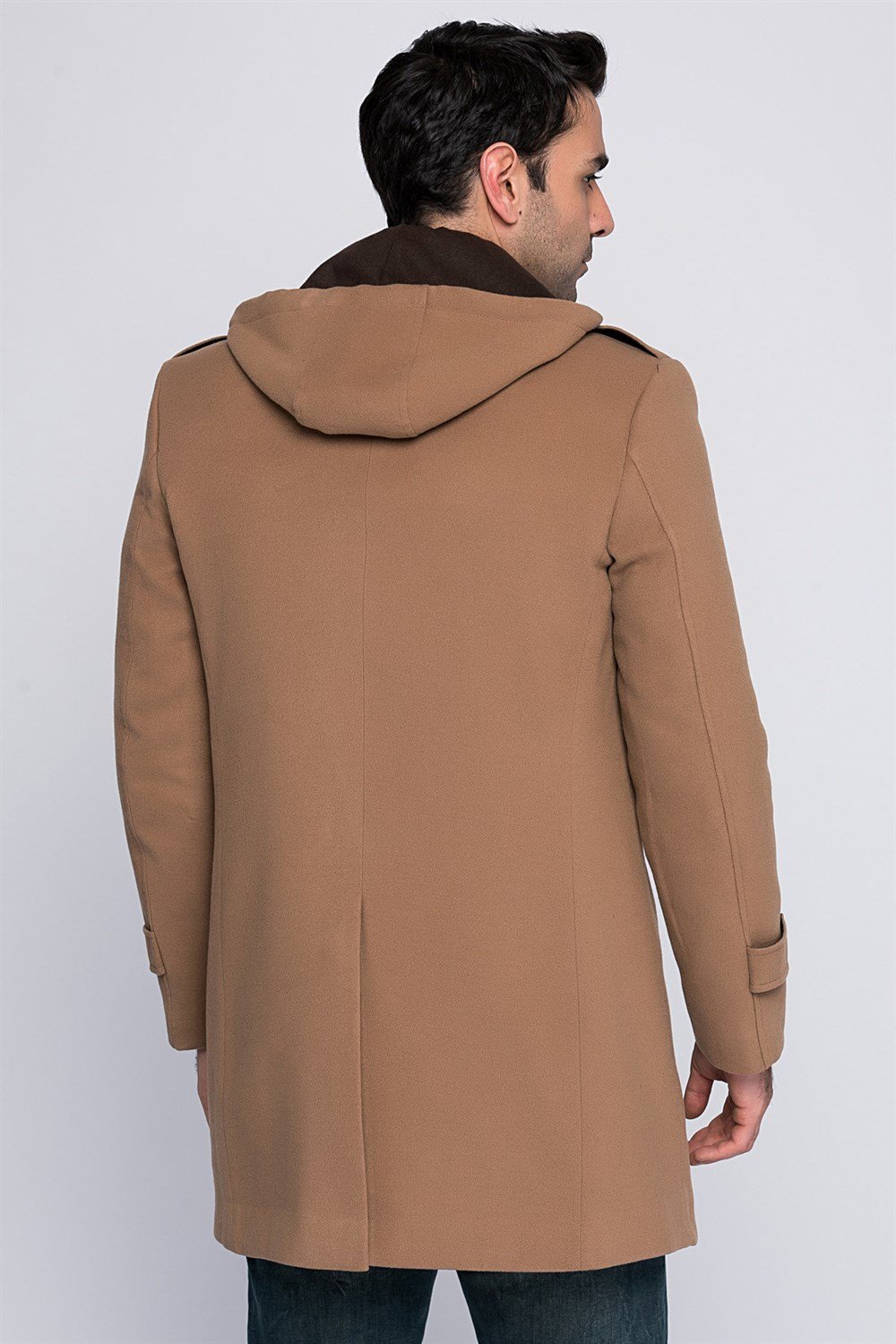PLT8334 DEWBERRY MEN&#039;S COAT-CAMEL