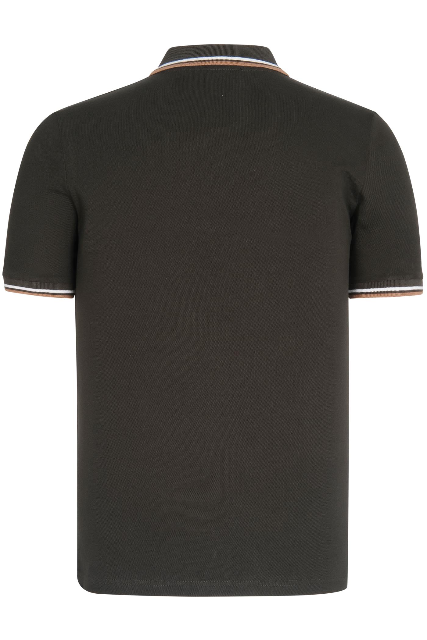 T9594 DEWBERRY MEN'S T-SHIRT-KHAKI