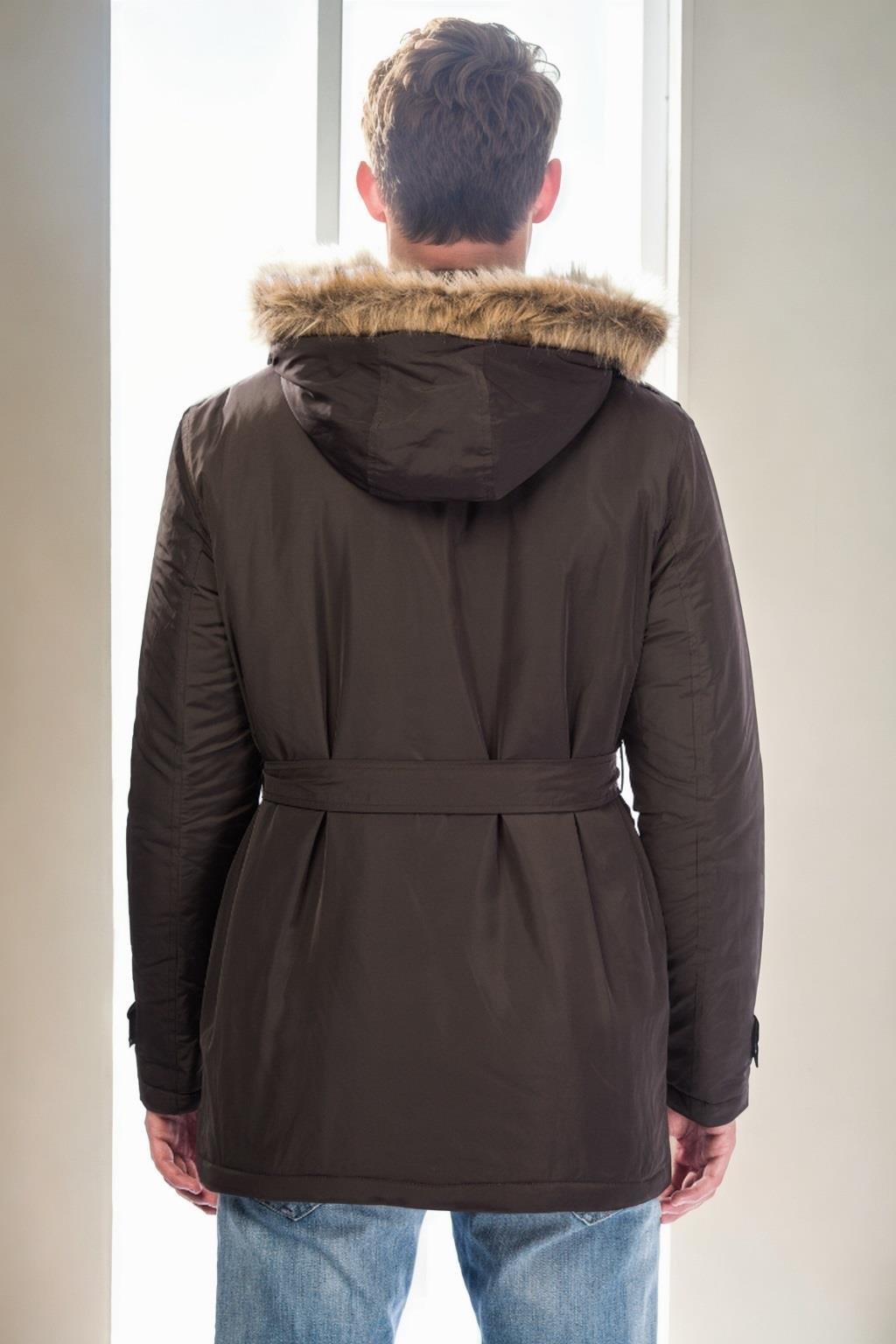 M9633 DEWBERRY MEN'S COAT-BROWN