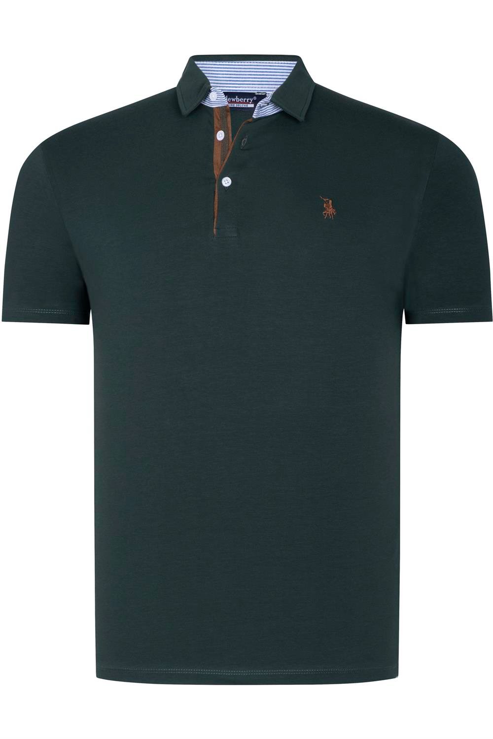Tricou polo de barbati, dewberry