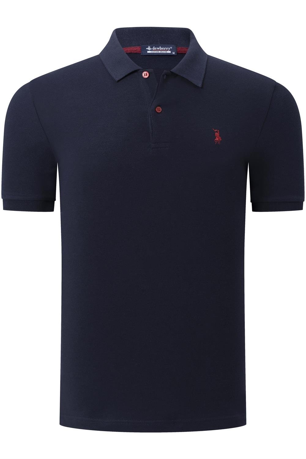 Tricou polo de barbati, dewberry