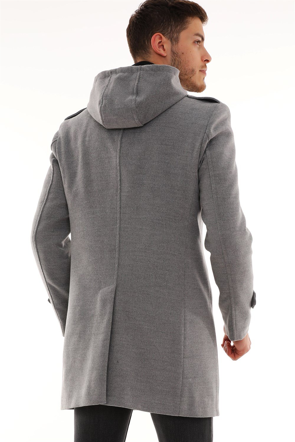 PLT8401 DEWBERRY MEN&#039;S COAT-GREY