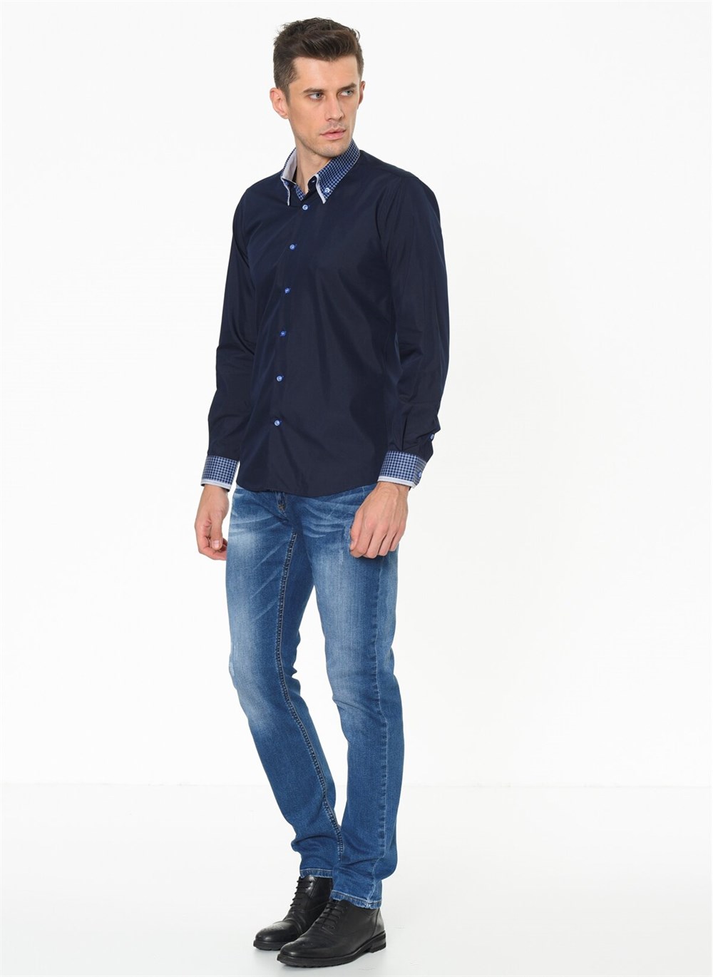 Cămașă bărbați, dewberry